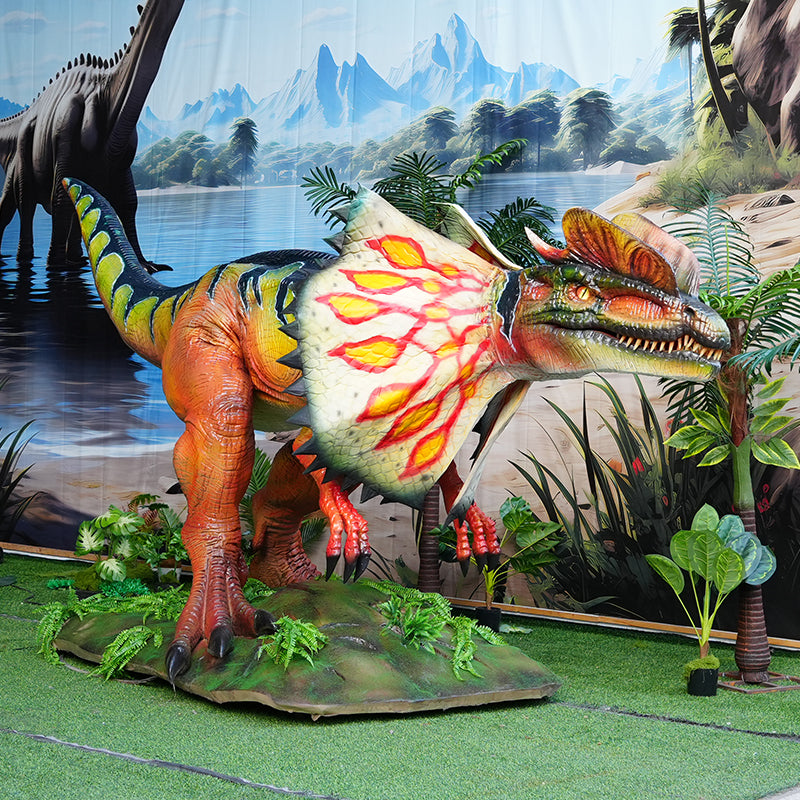 Dilophosaurus Animatronics for Dinosaur Park