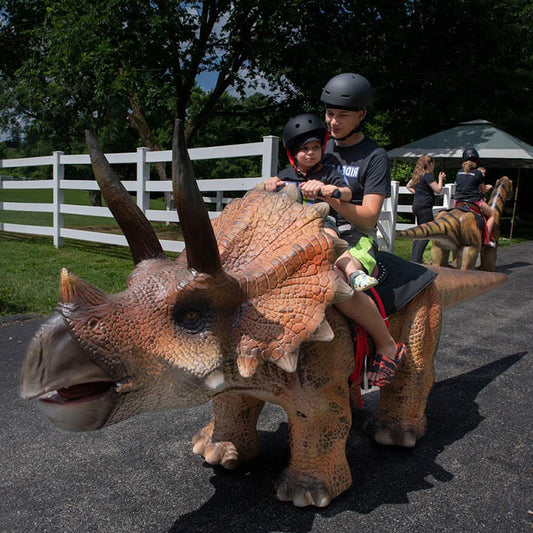 Triceratops | Walking Dinosaur Rides