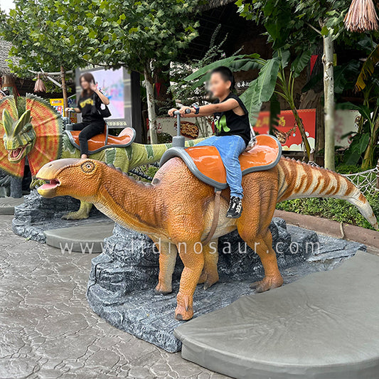 Paseos en dinosaurio iguanodonte