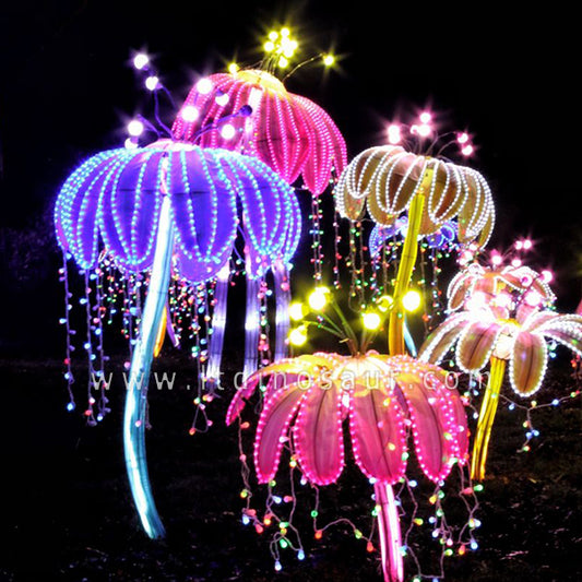 Colorful Flower Lights