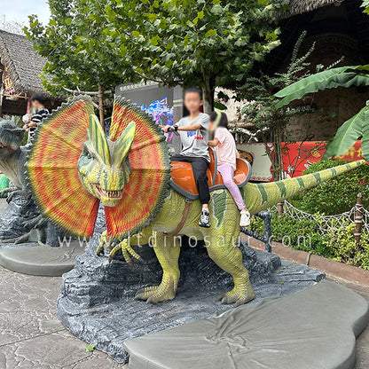 Paseos en dinosaurios para niños