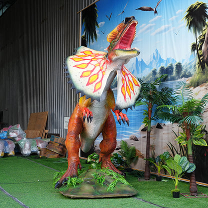Dilophosaurus Animatronics for Dinosaur Park