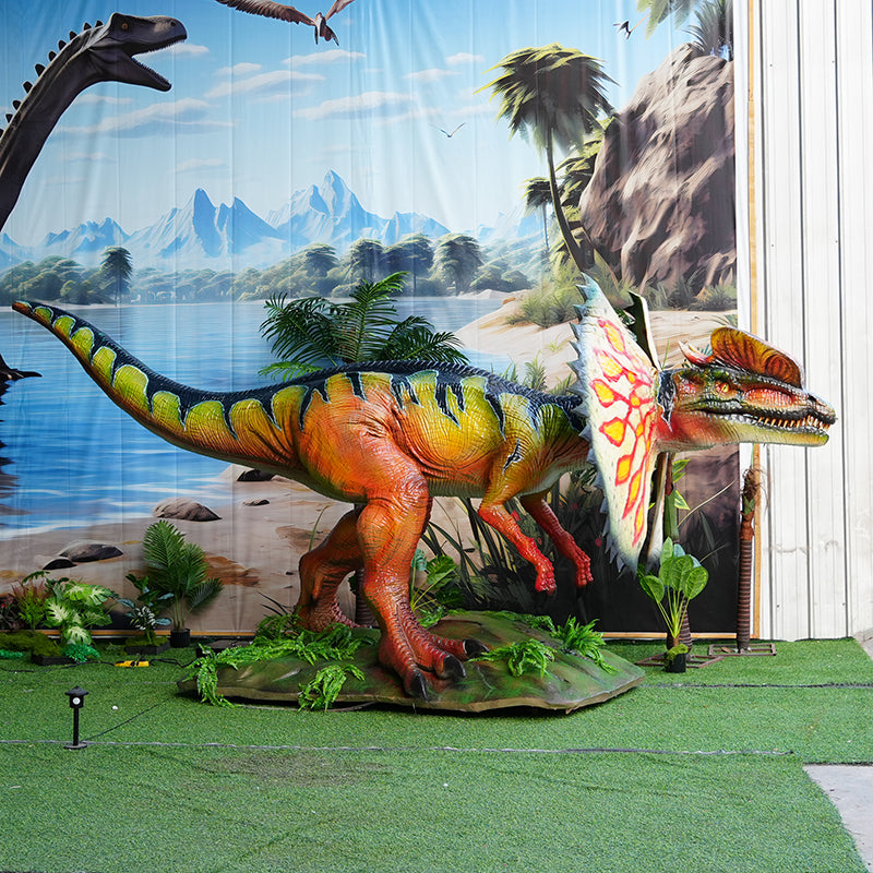 Dilophosaurus Animatronics for Dinosaur Park