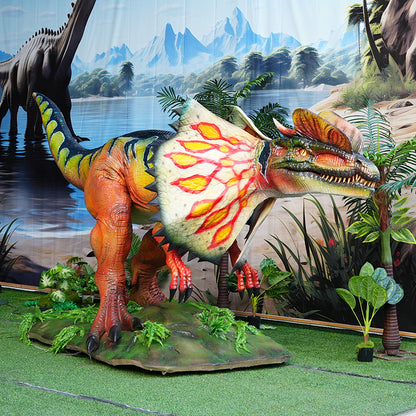 Dilophosaurus Animatronics for Dinosaur Park
