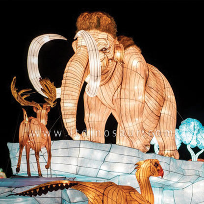 Ice Age Mammoth Lantern