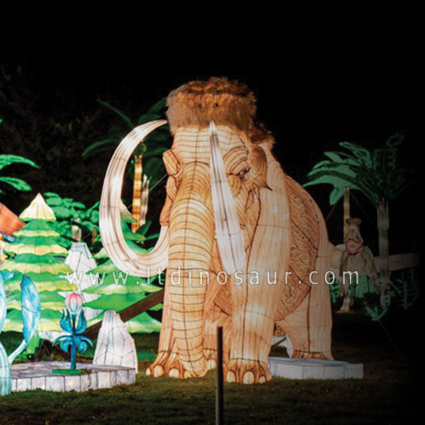 Ice Age Mammoth Lantern
