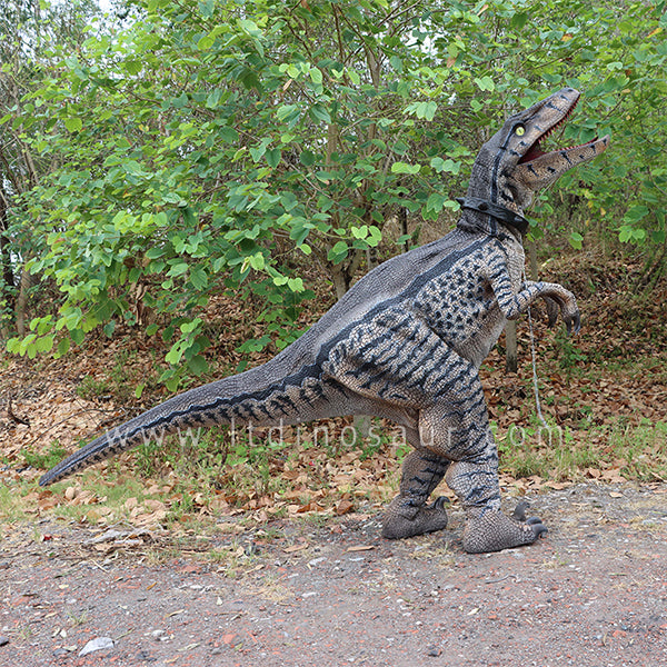Disfraz de dinosaurio de tamaño real 