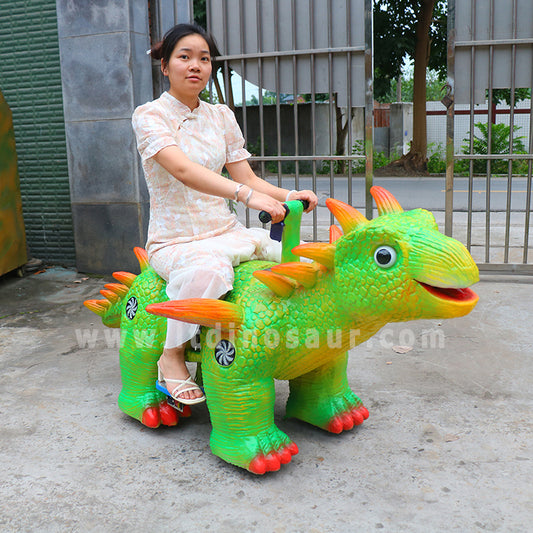 dinosaur ride cars