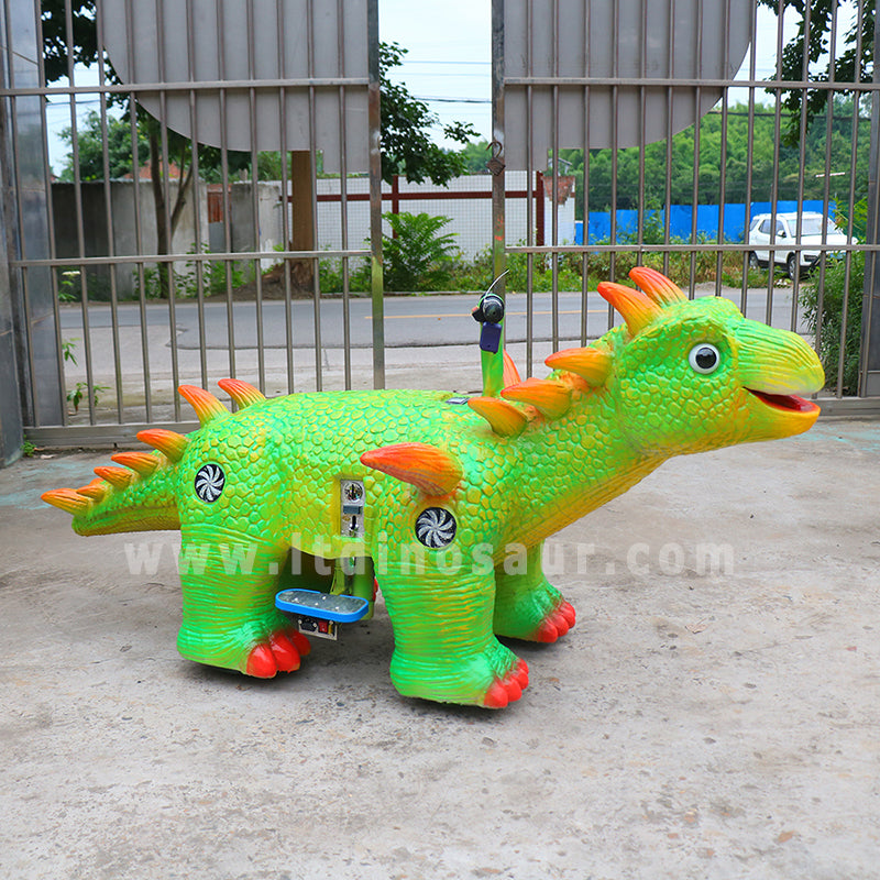 dinosaur ride cars