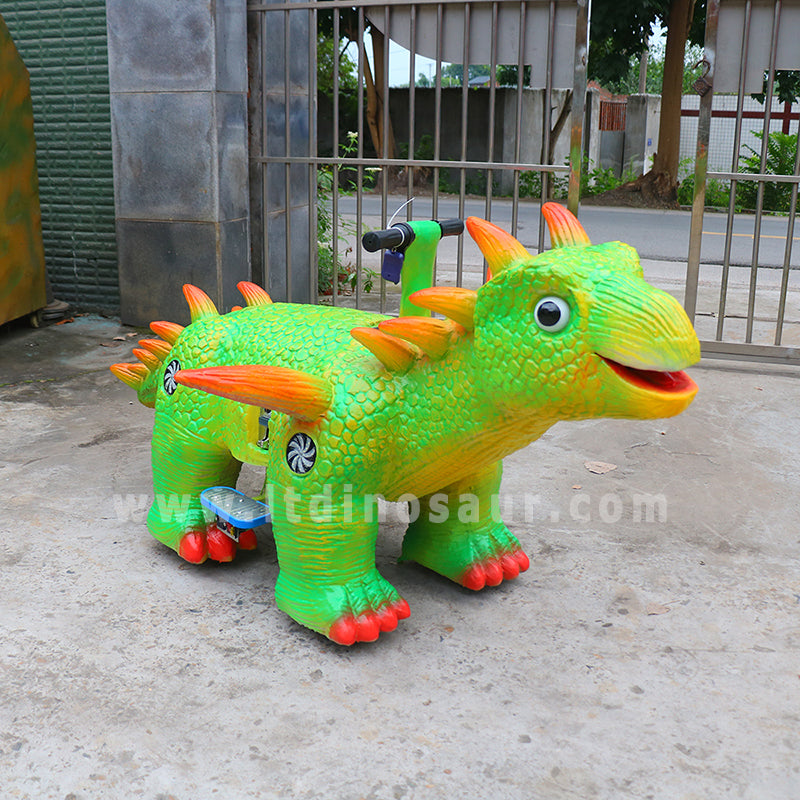 dinosaur ride cars