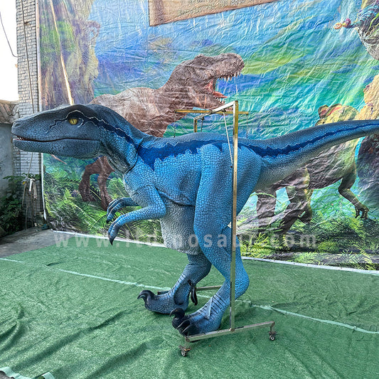 Blue Velociraptor Costume