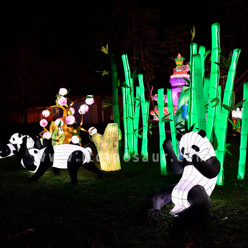 Linterna de panda