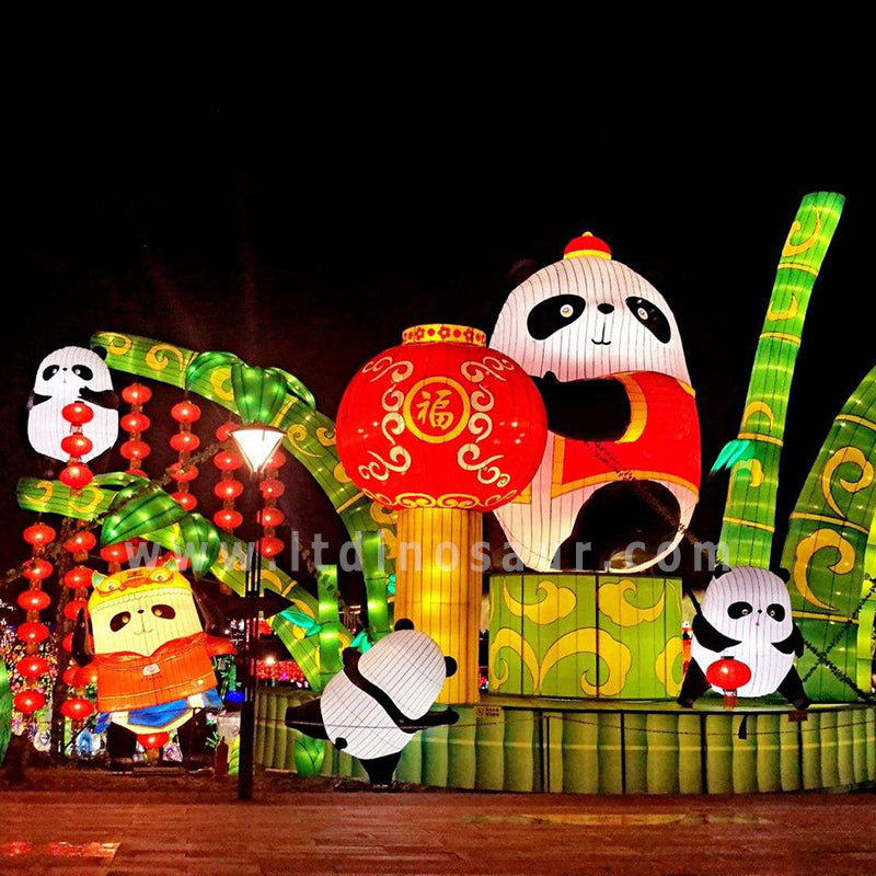 Linterna de panda