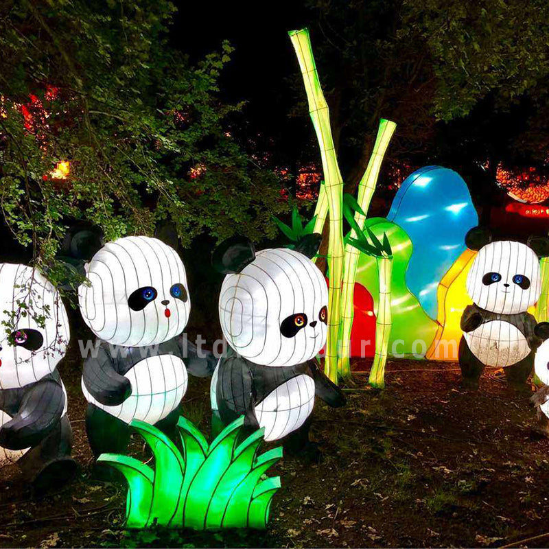 Linterna de panda