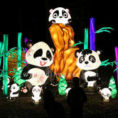 Linterna de panda
